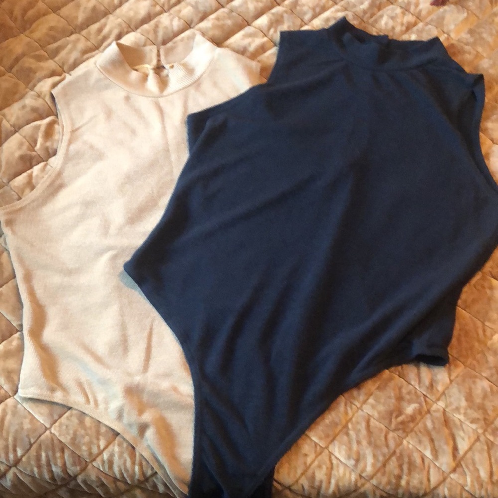 Mock Neck Bodysuit 2-piece set